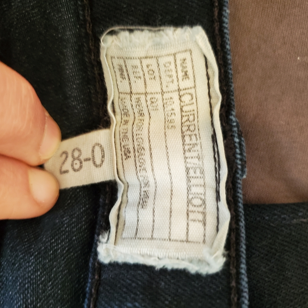 Current/Elliott Stiletto Skinny Jeans Blue Note Color - Picture 5 of 7